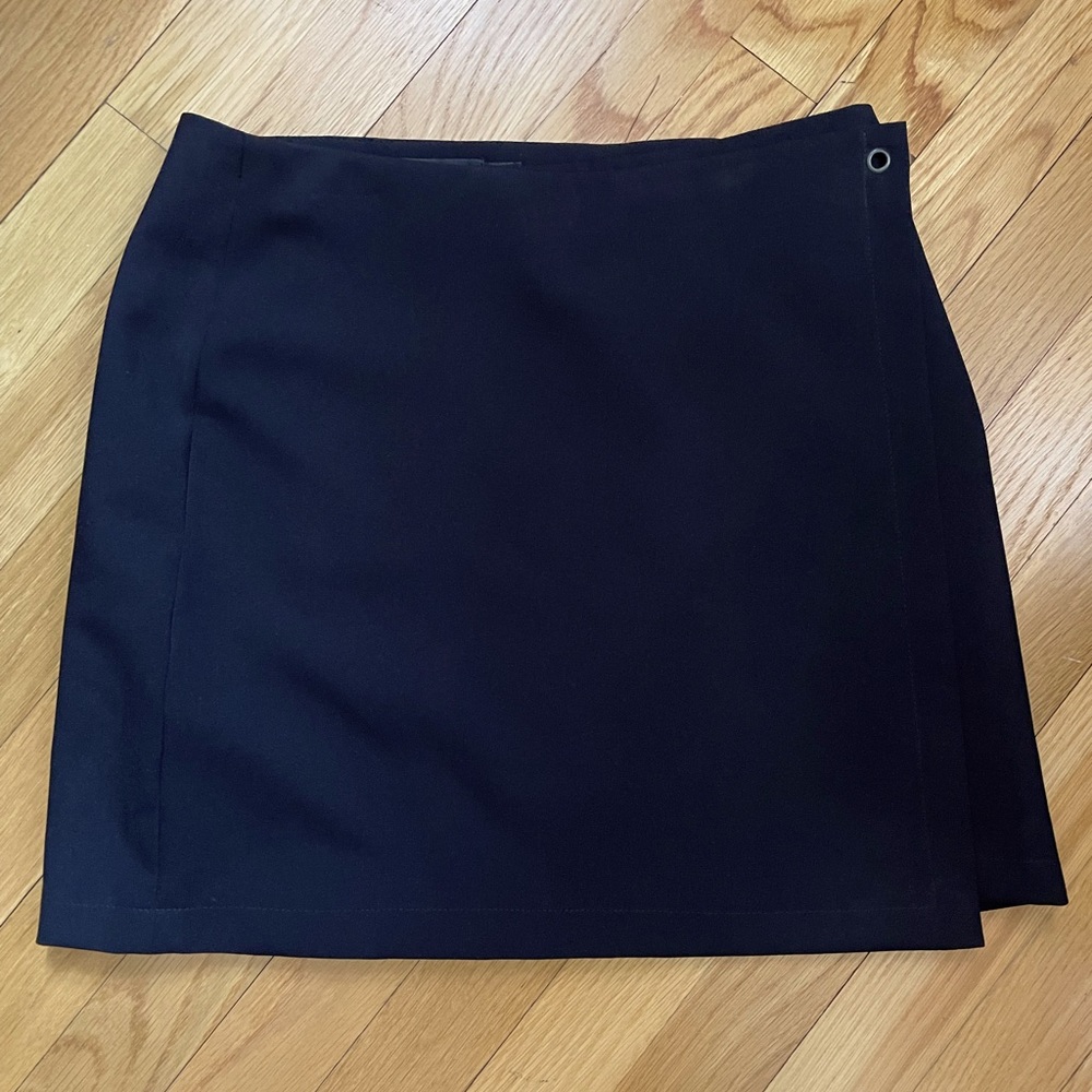 Mango (Mng) Black Mini Skirt